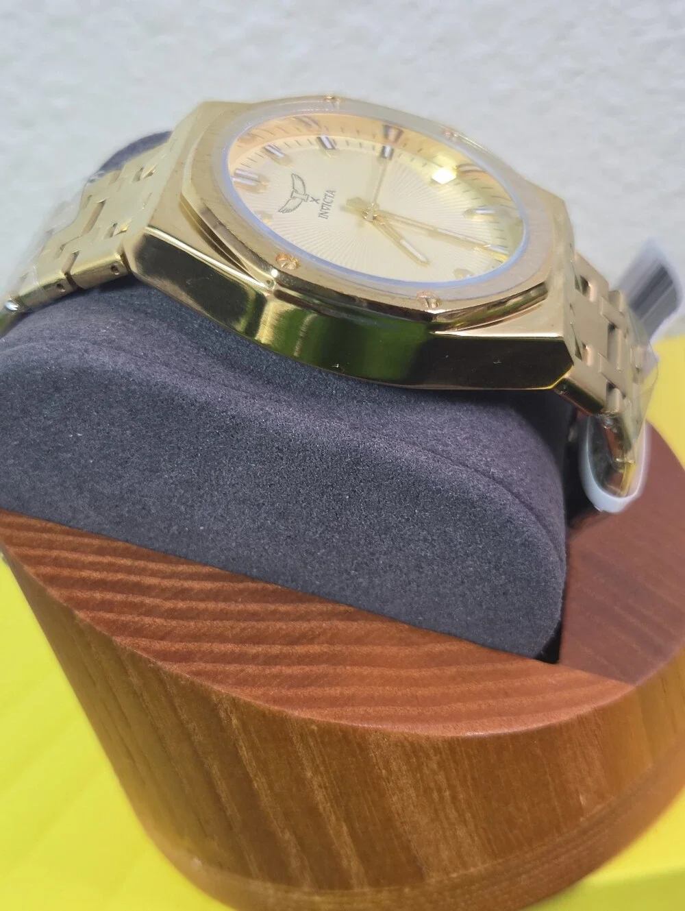 Invicta Specialty I Men’s Watch 69962 42mm Gold Tone Stainless Steel New Boxed